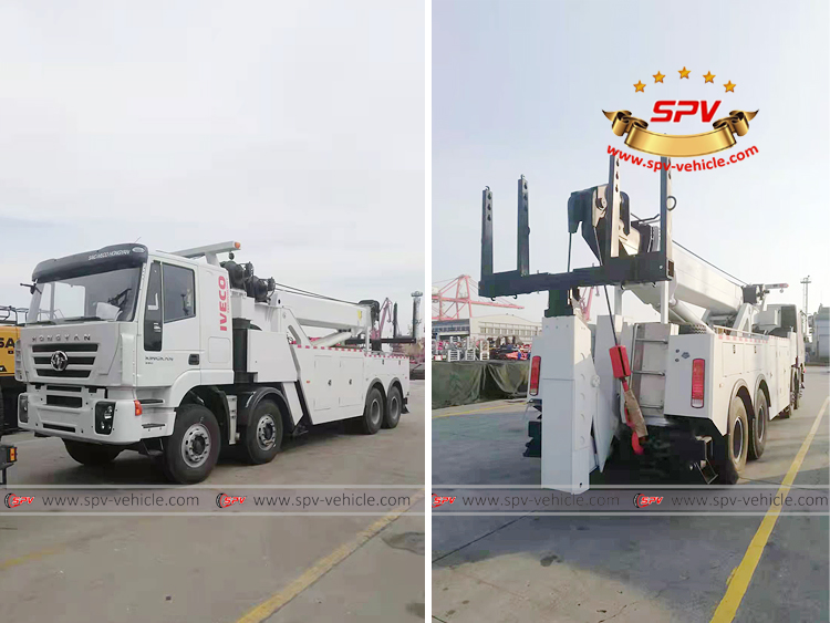40 Tons Heavy Duty Rotator Wrecker IVECO - Truck in port1